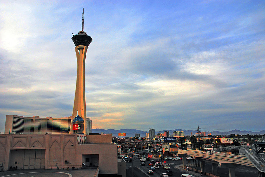 The Stratosphere in Las Vegas Photograph by Susanne Van Hulst