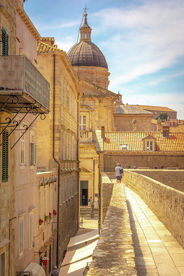 The Streets of Dubrovnik Photograph by Andrew Matwijec