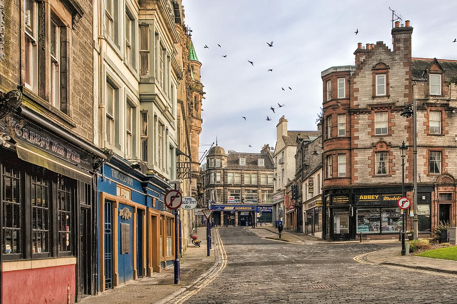 Architecture Photograph - The Streets of Dunfermline by Marcia Colelli