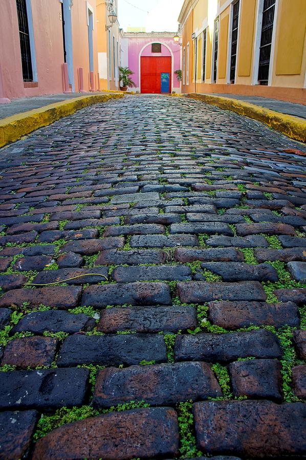 The Streets of Old San Juan Photograph by Brian Kamprath