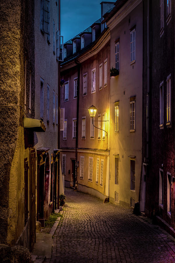 The Streets of Salzburg Photograph by David Morefield