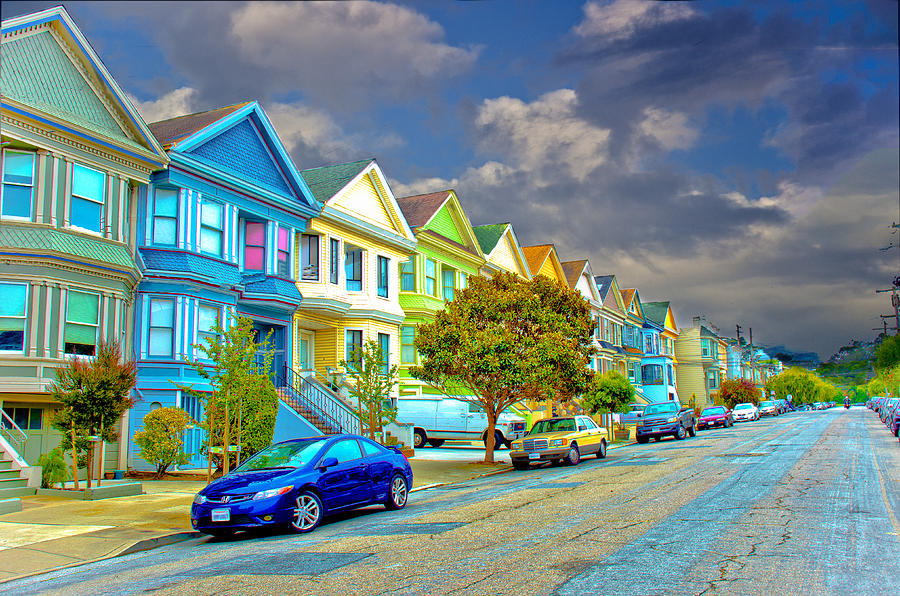 San Francisco Photograph - The Streets of San Francisco by Joseph Hollingsworth