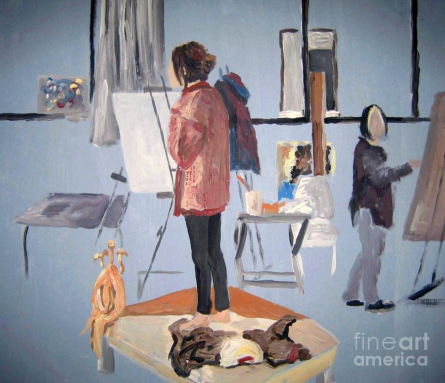 The Studio Painting by Reb Frost