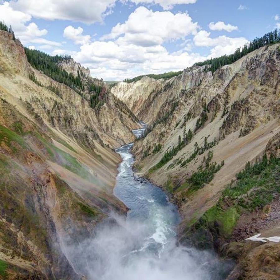 Yellowstone National Park Photograph - The Stunning Grand Canyon Of by Margaret Goodwin
