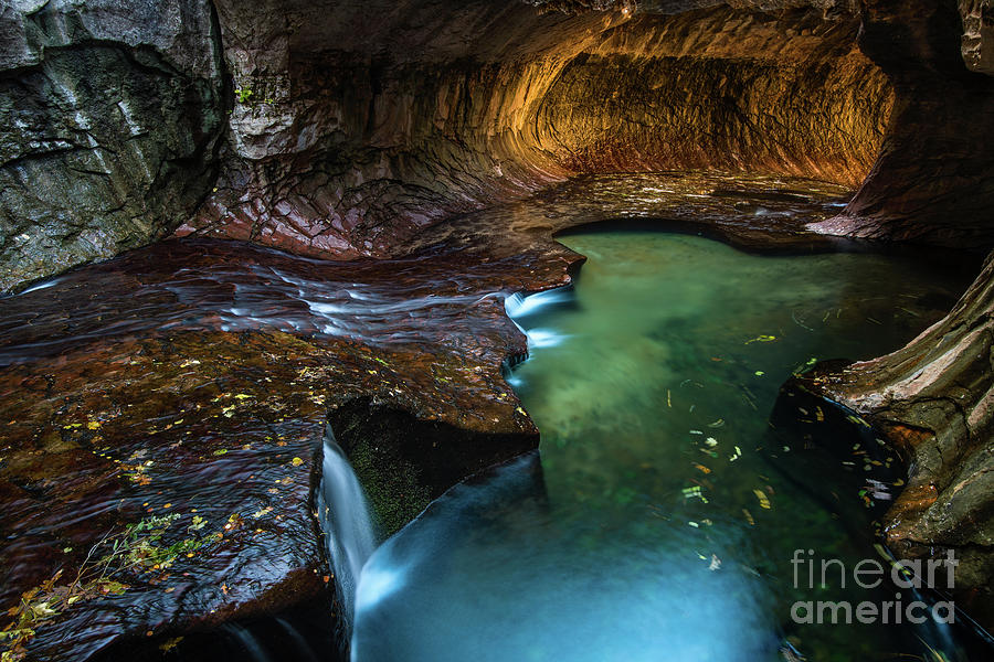 Zion National Park Photograph - The Subway by Jamie Pham