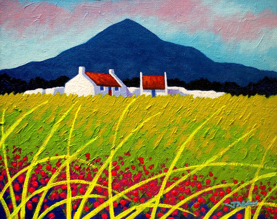 Impressionism Painting - The Sugar Loaf County Wicklow by John  Nolan