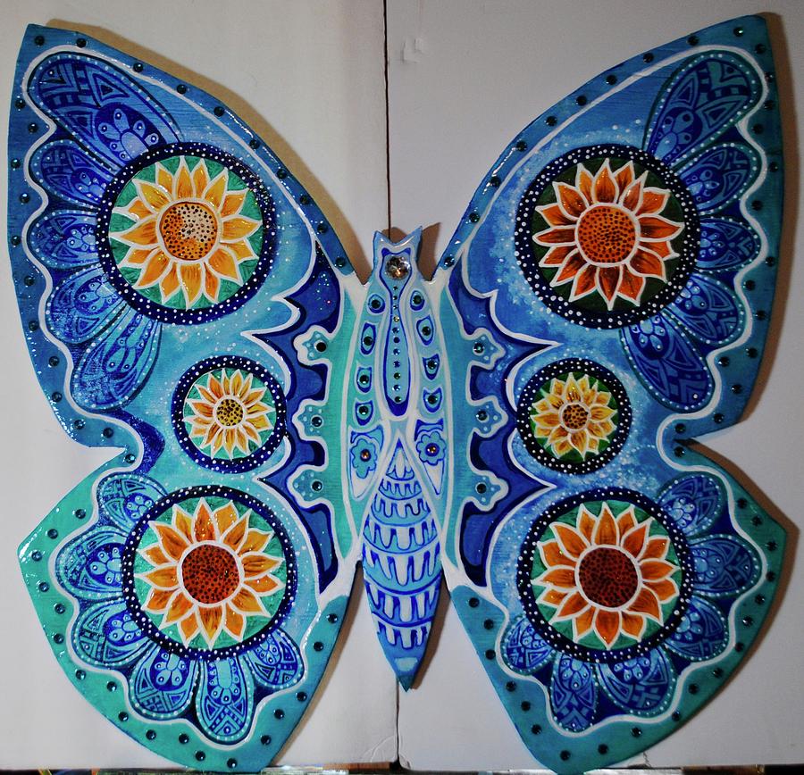 The Summer Butterfly Painting by Patricia Arroyo