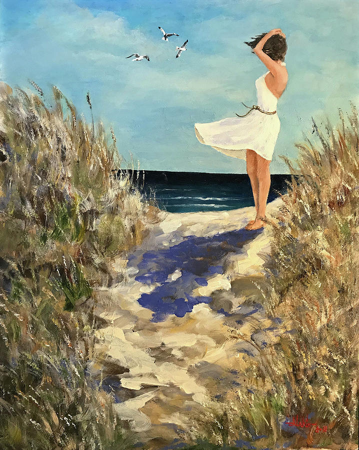 The Summer WInd Painting by Alan Lakin
