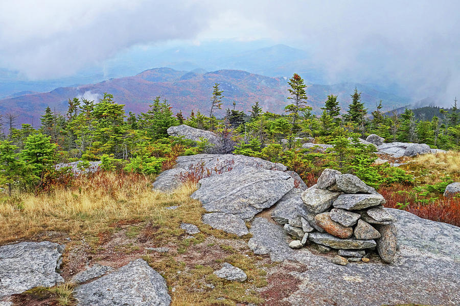 The Summit of Rocky Peak Ridge Adirondacks Photograph by Toby McGuire