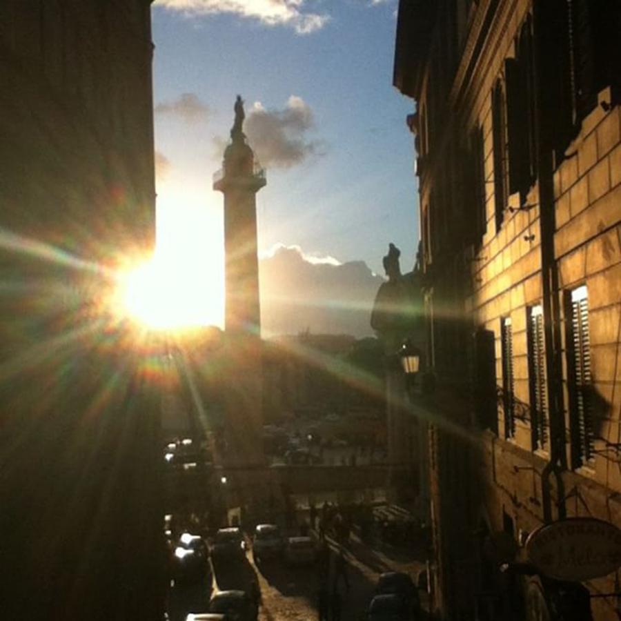 Europe Photograph - The Sun In Rome by Amanda S Leek