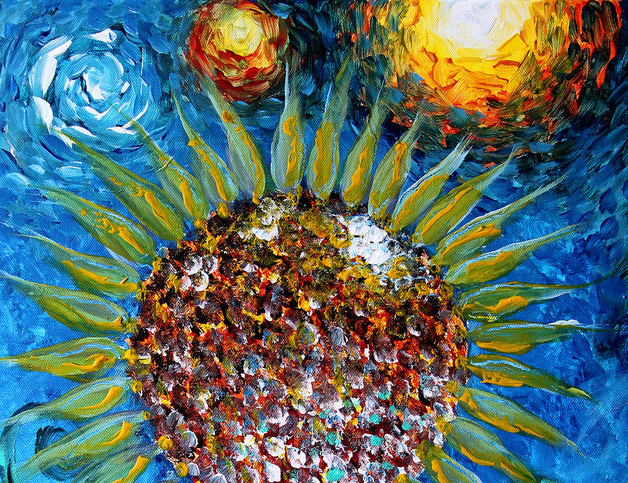 The Sun, The Moon, and You Painting by J Vincent Scarpace