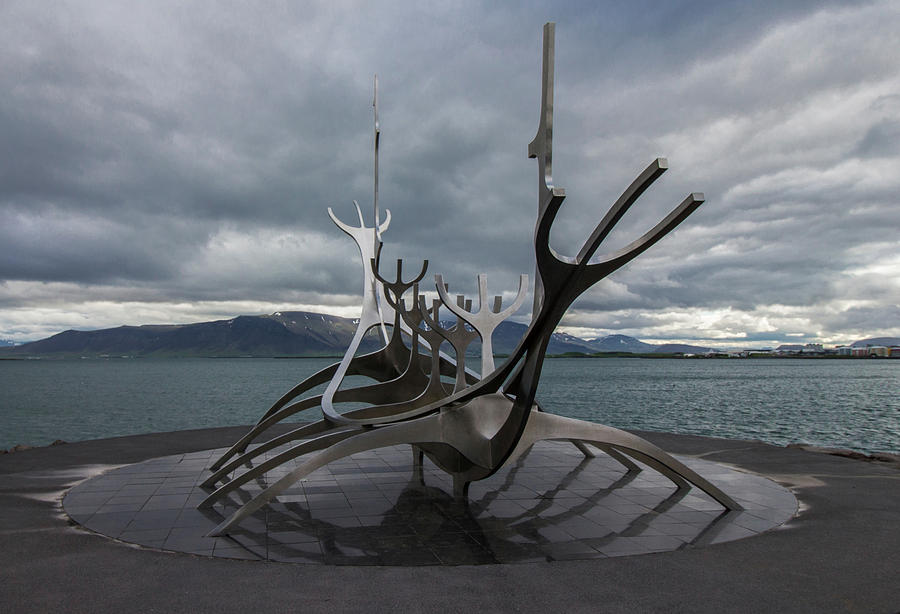The Sun Voyager, Reykjavik, Iceland Photograph by Venetia Featherstone-Witty