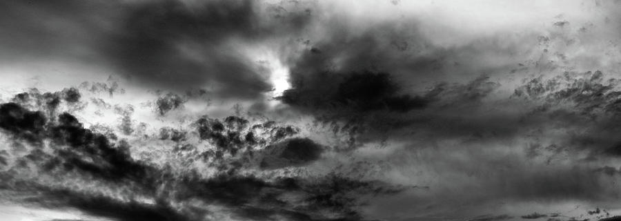 The Sun Will Come Out BW Photograph by Mary Bedy