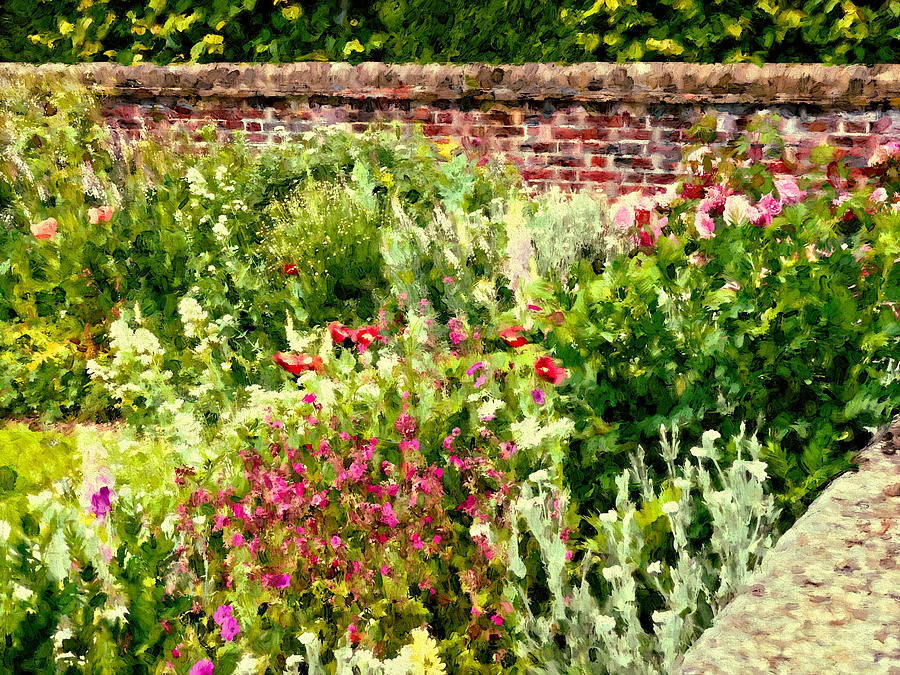 The Sunken Garden Photograph By John K Woodruff Fine Art America