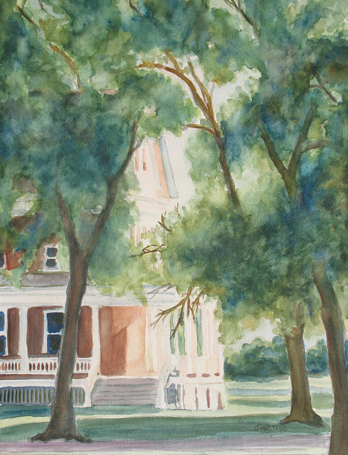 The Sunlit Porch Painting by Jenny Armitage
