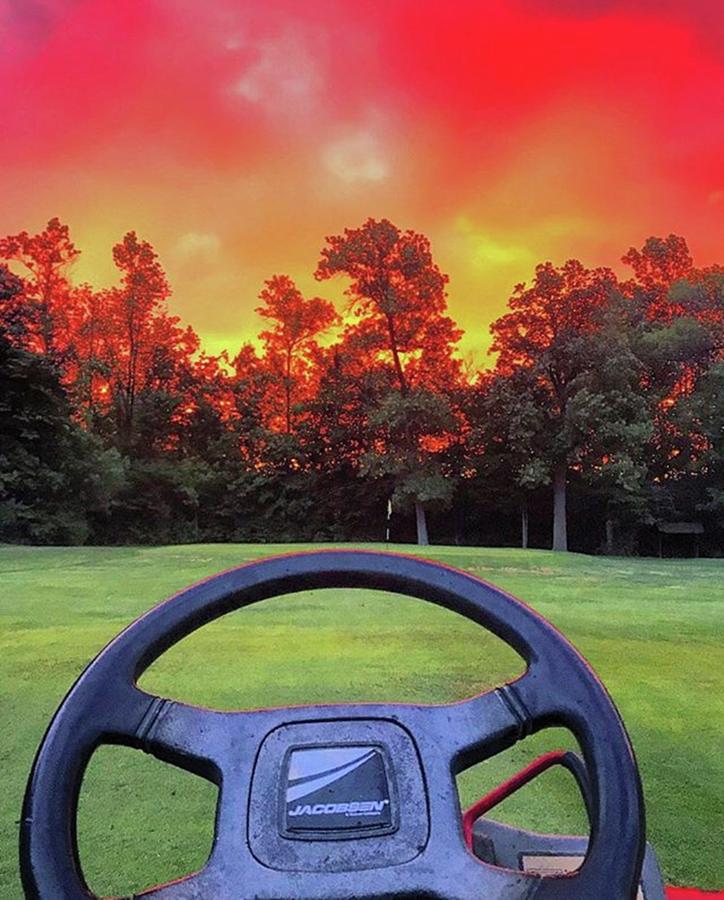 Golf Photograph - “the Sunrise Of Course Doesnt Care If by Morgan Rivers