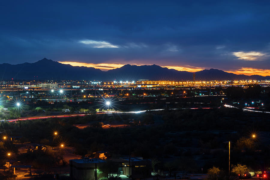 The Sunset from Papago Park Phoenix Arizona AZ Photograph by Toby McGuire
