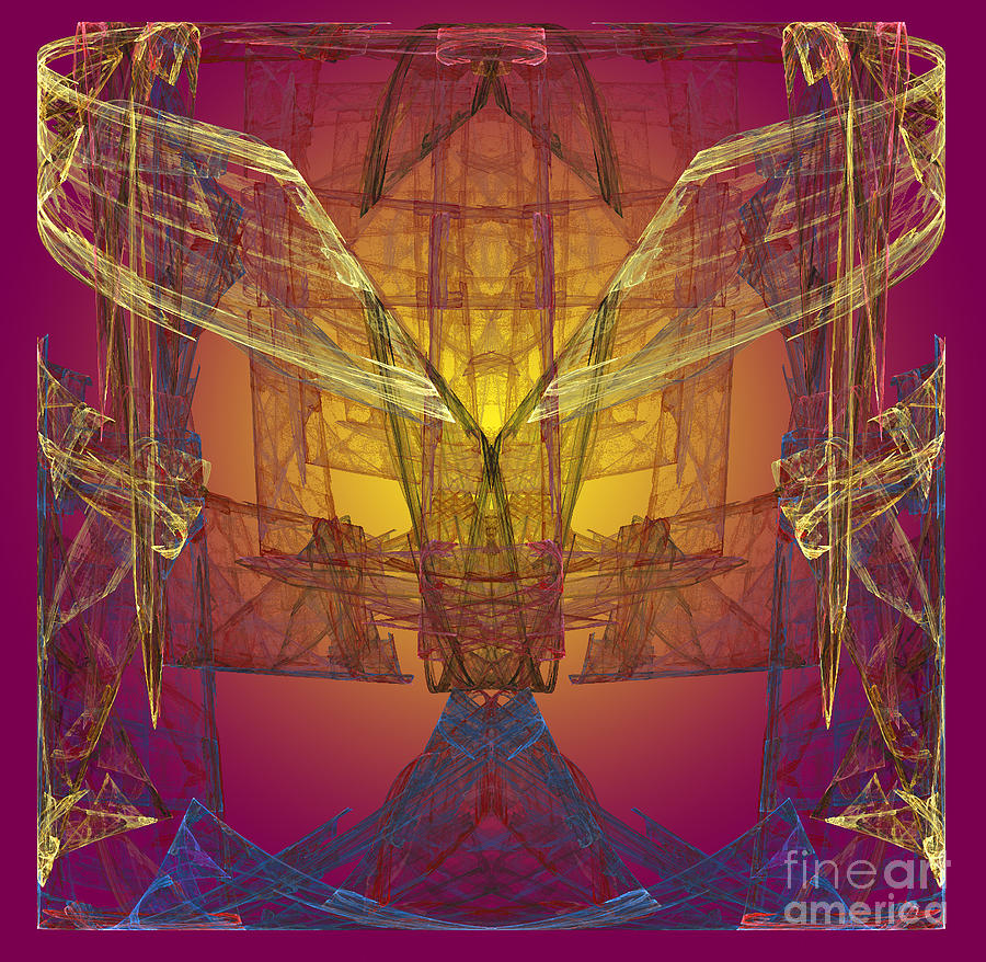 The Superstructure of Love Digital Art by Rein Nomm