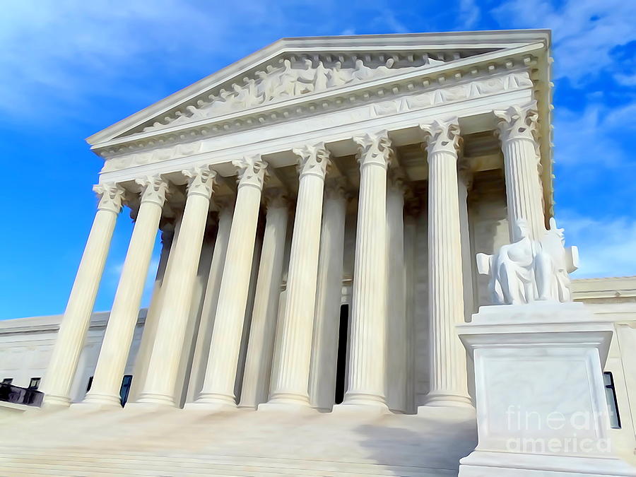 The Supreme Court Digital Art by Ed Weidman