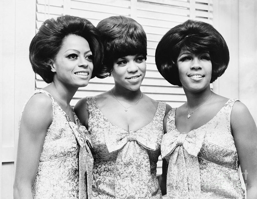 Diana Ross Photograph - The Supremes by Charles Cocaine