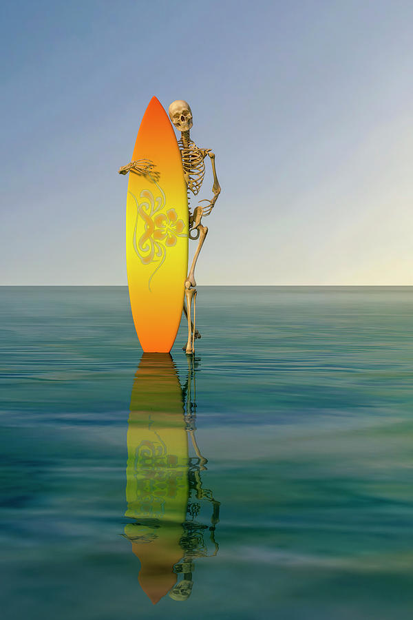 The Surfer Digital Art