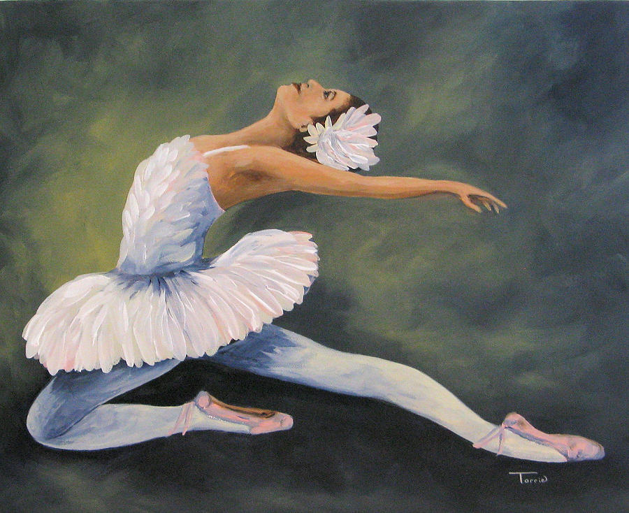 The Swan IV Painting by Torrie Smiley