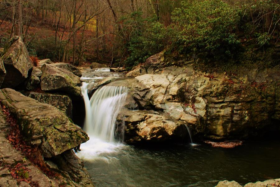 The Swimming Hole - Laurel Creek Falls, Boone NC Photograph by Sandra ...