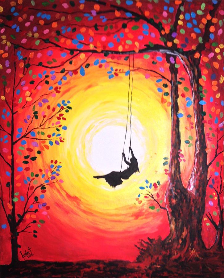 The swing Painting by Ivan Torres - Fine Art America