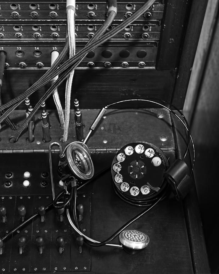 The Switchboard Photograph by Chrystyne Novack