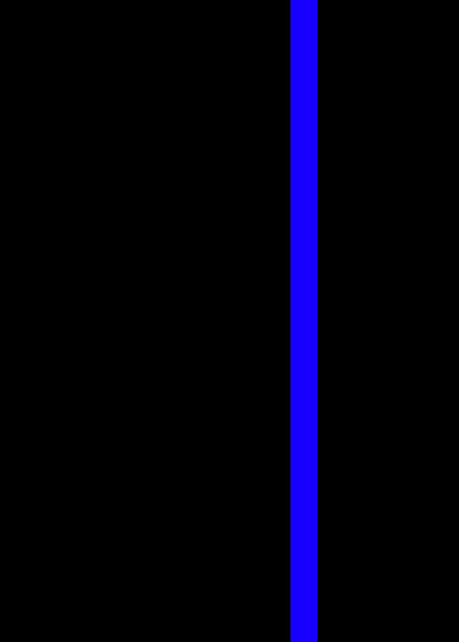 the blue line