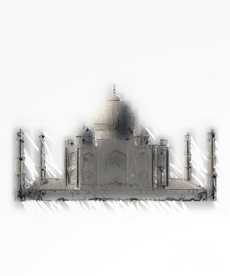 The Taj Mahal By Mb Digital Art