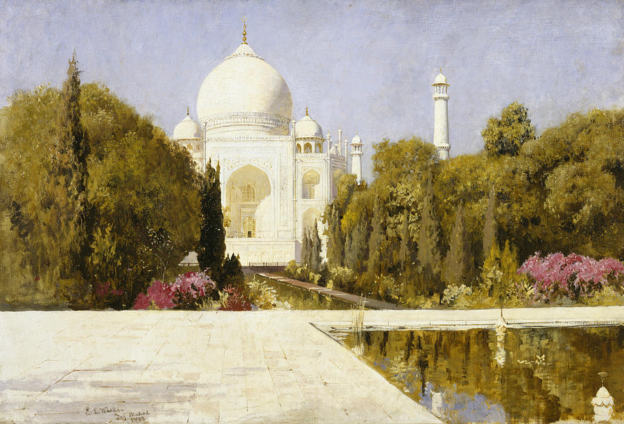 The Taj Mahal Painting by Edwin Lord Weeks