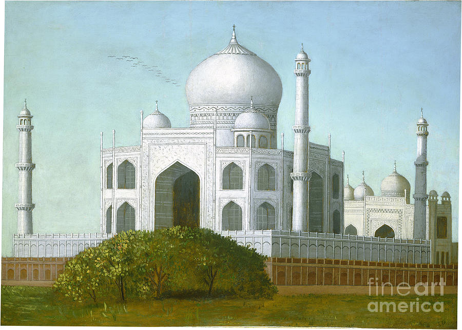The Taj Mahal Painting by Erastus Salisbury Field