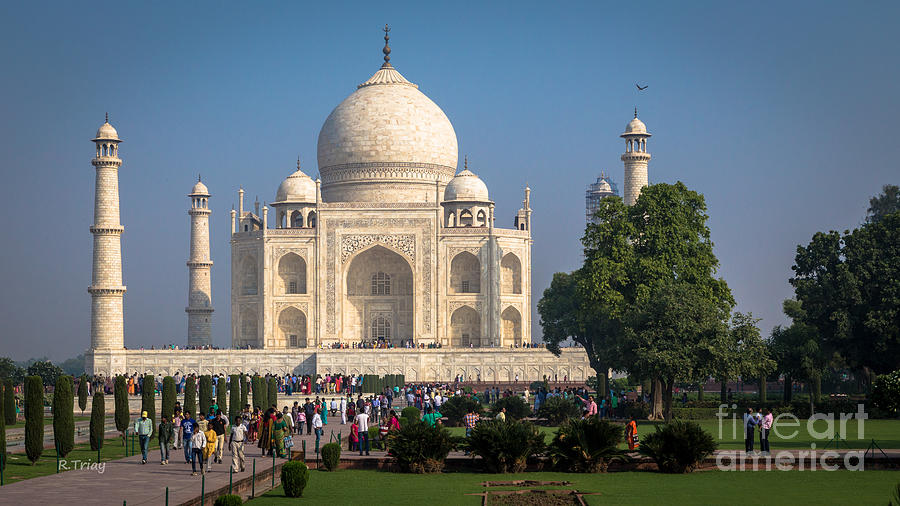 The Taj- Up Close and Personal Photograph by Rene Triay FineArt Photos