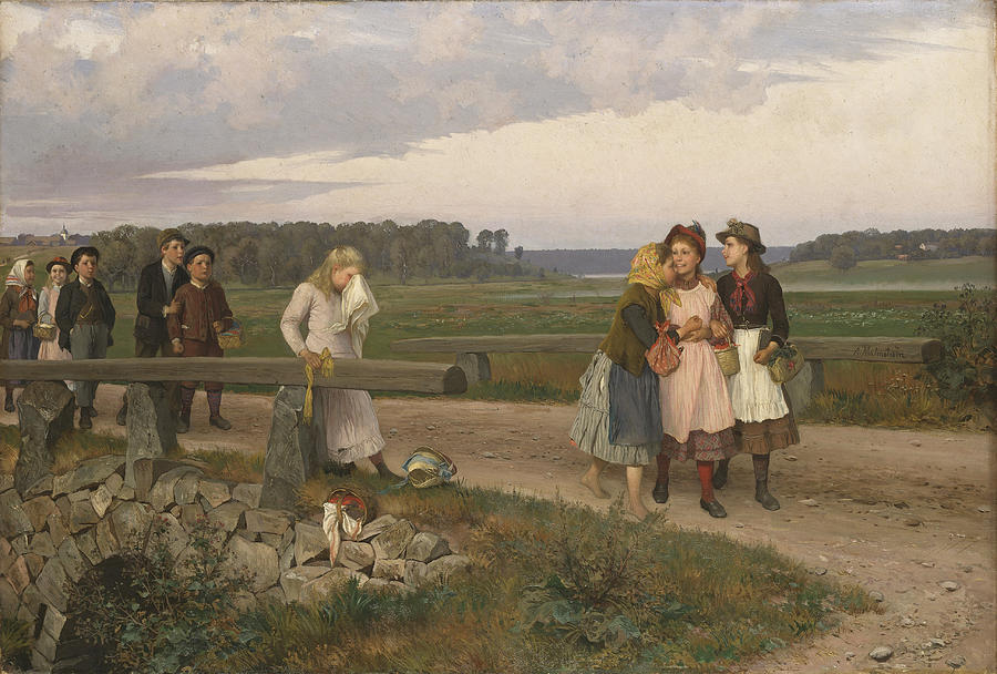 The Tell-Tale Painting by August Malmstrom