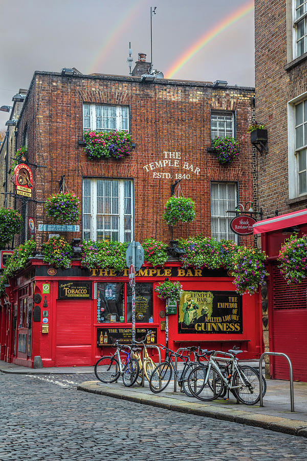 The Temple Bar in Ireland Photograph by Debra and Dave Vanderlaan
