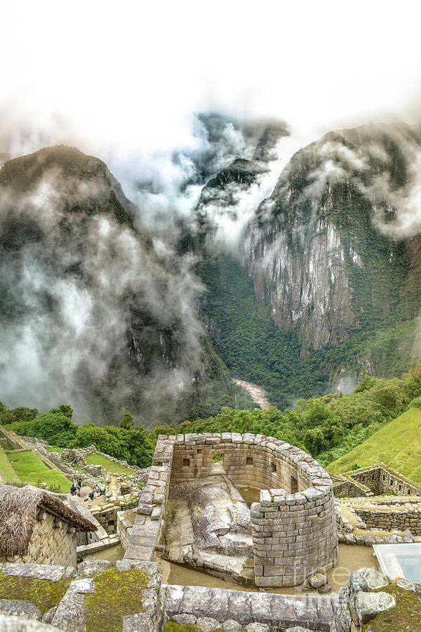 The Temple of the Sun. Machu Picchu Photograph by Ksenia VanderHoff