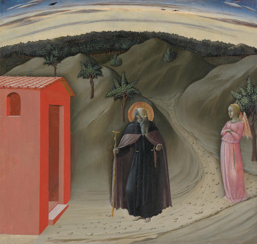 The Temptation Of Saint Anthony Abbot Painting by Mountain Dreams
