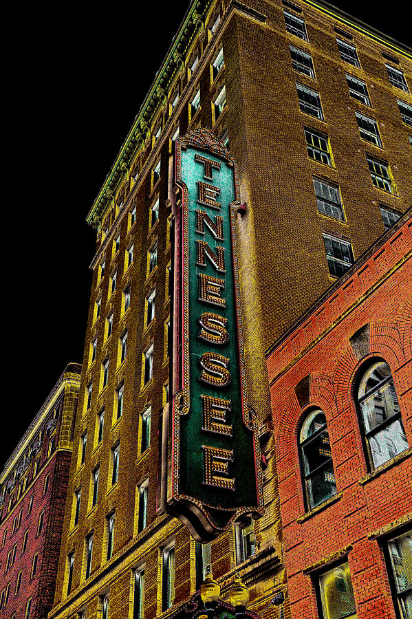 The Tennessee Theater in Knoxville Photograph by David Patterson