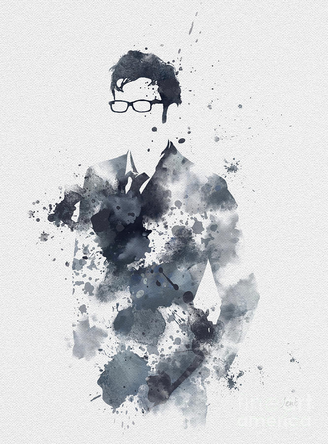 David Tennant Mixed Media - The Tenth Doctor by My Inspiration