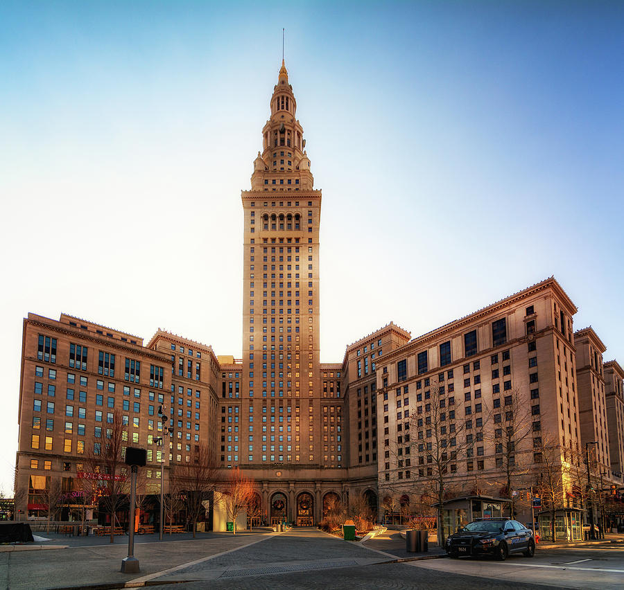 The Terminal Tower Photograph By Michael Demagall - Pixels