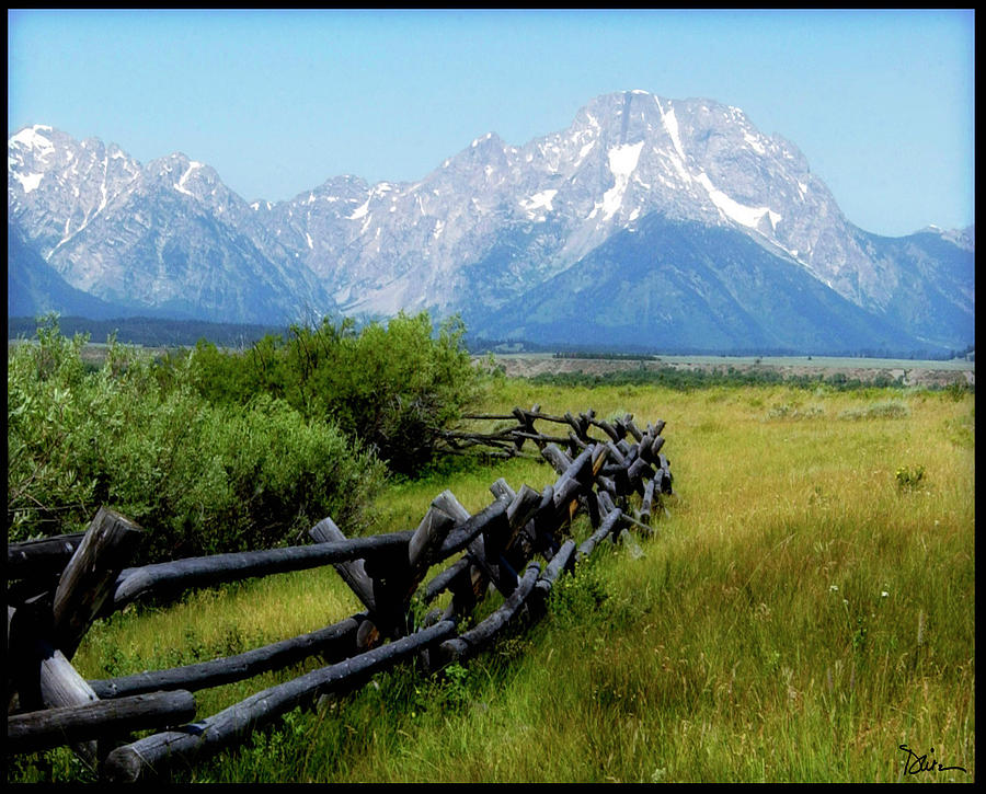 The Tetons Photograph by Peggy Dietz