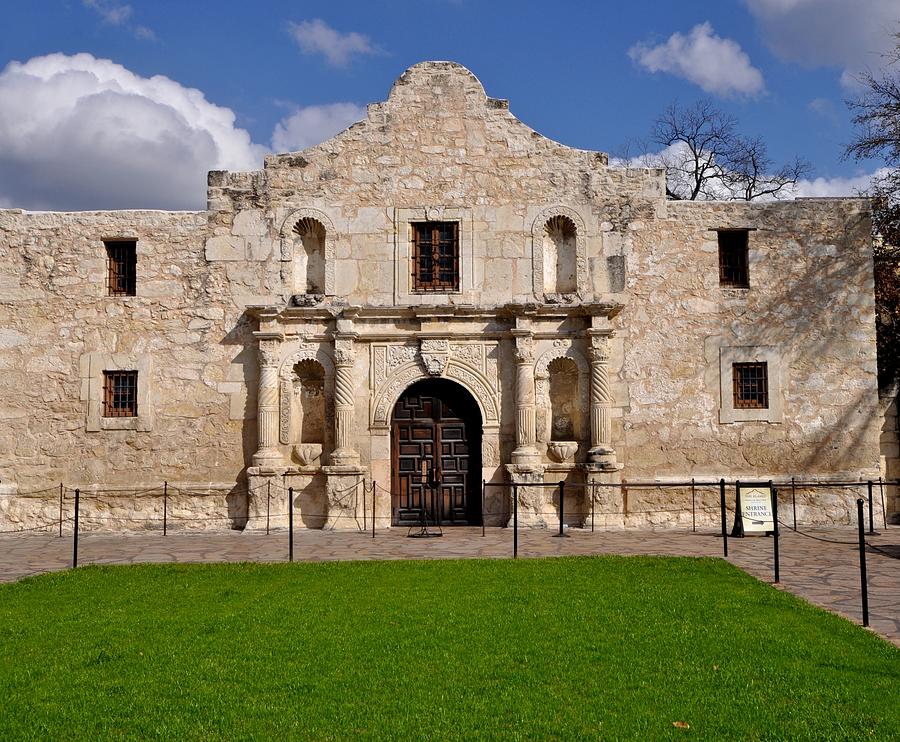 San Antonio Photograph - The Texas Alamo by Kristina Deane