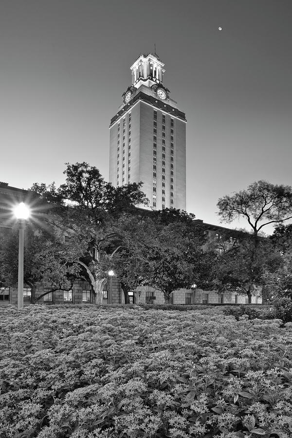 The Texas Tower By Moonlight Photograph