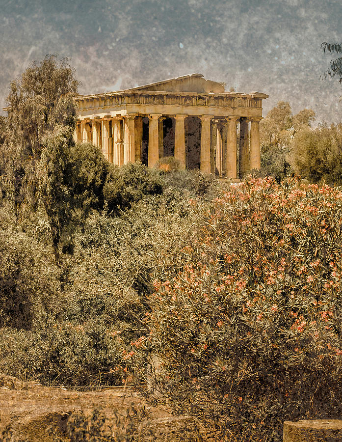 Athens, Greece - The Theseion Photograph by Mark Forte