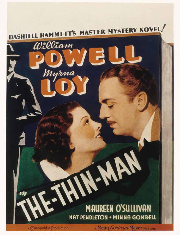 The Thin Man, Myrna Loy, William Photograph by Everett