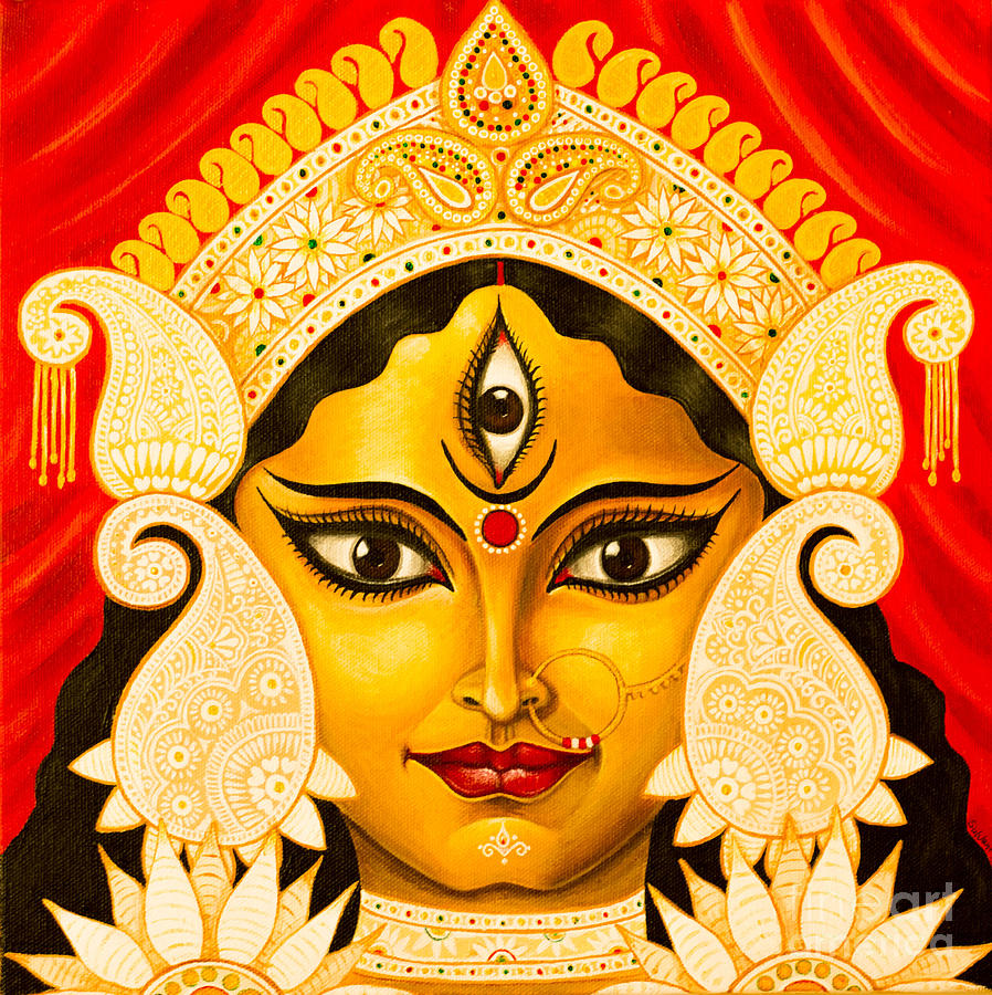The Third Eye Painting by Sudakshina Bhattacharya