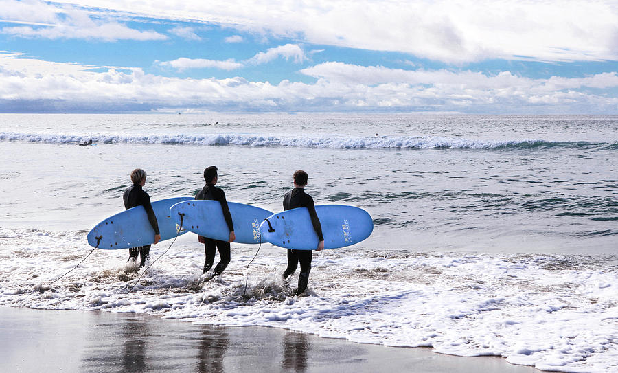 Newport Beach Photograph - Surf - The Three Amigos by Kip Krause