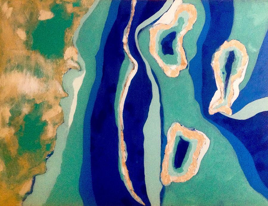 The Three Atolls Painting