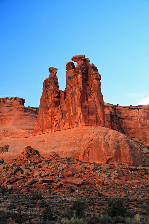The Three Gossips in Arches National Park Photograph by Pierre Leclerc Photography